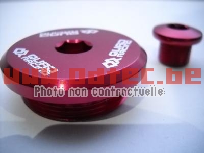 Bouchons de carter anodise LTZ-400/KFX400/LTR450/YFZ450