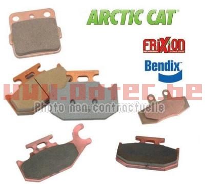 Plaquettes de frein avant Artic Cat