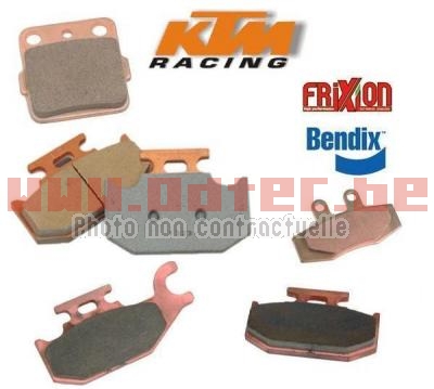 Plaquettes de frein avant KTM SX & XC 450/505/525