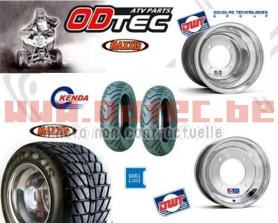 Alu package scoot RL DWT Wide YAMAHA 130/70-10 + 225/40-10