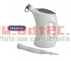 Broc Plastique 1L, Gradue, Bec Flexible