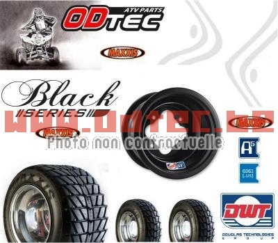 Pack DWT BLACK  MAXXIS  RL YAMAHA  165/70-10 + 225/40-10