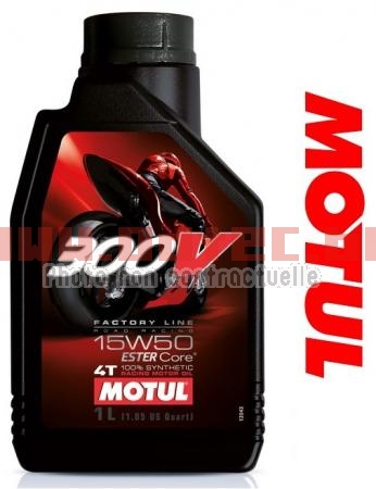 Motul 300 V 15w50 Factory line 1 litres