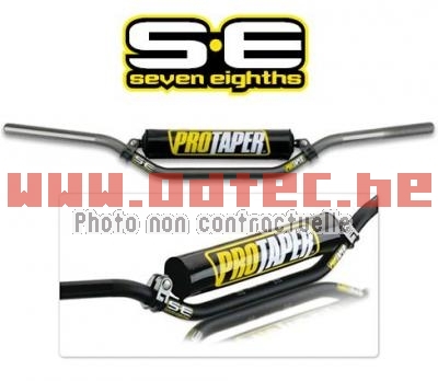 Guidon PRO TAPER Seven Eight 22.2mm MID (160 MM) BLACK SERIES