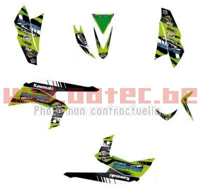 KIT DECO KAWASAKI KFX 450 VERT