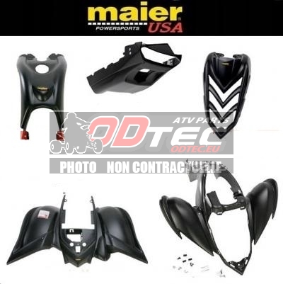 KIT CARENAGE MAIER Raptor 700  (06/08) BLACK STEALTH (5 PCS)