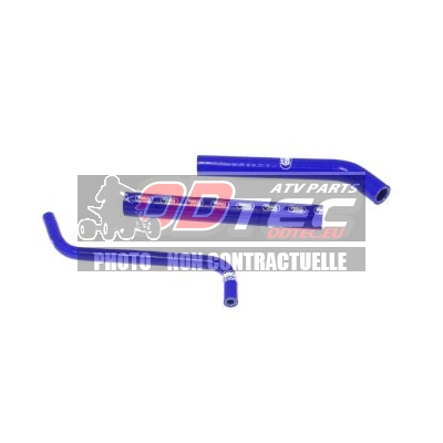 Kit durites en silicone pour HONDA TRX450 BLUE/ROUGE