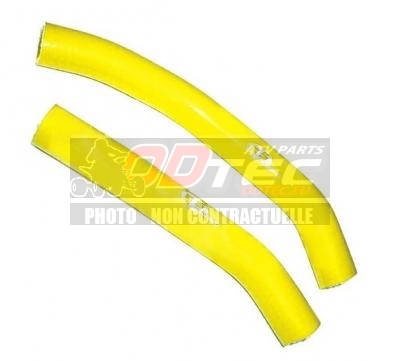 Kit durites en silicone JAUNE pour Suzuki LTR-450