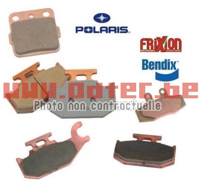 Plaquettes de frein arriere SSV POLARIS