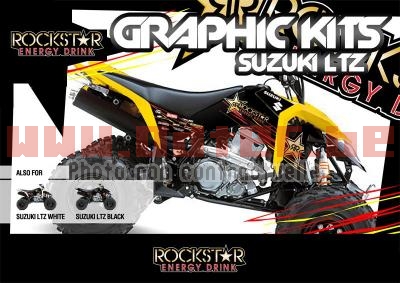 Rockstar Energy Suzuki LTZ EFI