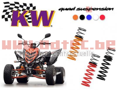 Kit ressorts K&W suspension pour quads sportif avec 3 amortisseurs...