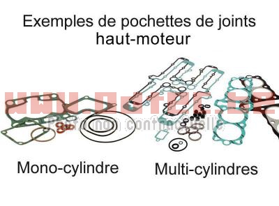 Pochette de Joints de Rechange haut moteur Yamaha YFZ450 & YFZ450R > 478CC