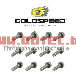 KIT ECROU FRETTE GOLDSPEED ACIER M6 x 25 mm (1,00)