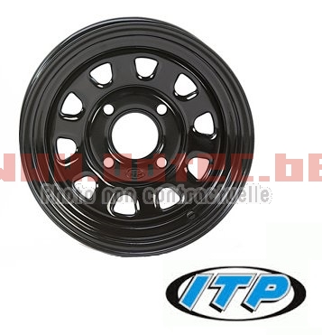 ITP WHEEL DELTA 12X7 4/110 (2+5) NOIRE