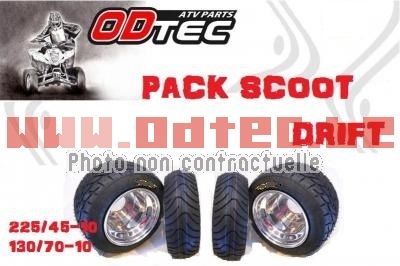 Pack drift 225/45-10 + 130/70-10