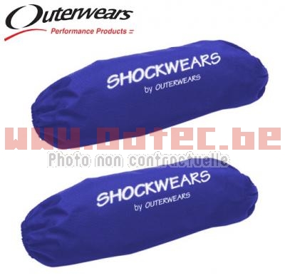 Paire de couvres amortisseurs SHOCKWEARS by OUTENWEARS - OW1106B. Paire,couvres,amortisseurs,SHOCKWEARS,OUTENWEARS,Paire,couvres,amortisseurs,SHOCKWEARS,OUTENWEARS