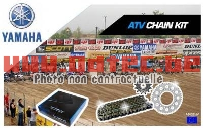 Kit chaine Non O'Ring Yamaha YFZ450R (CONFIGURABLE)