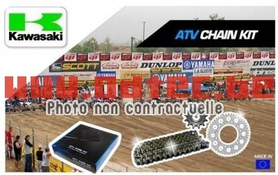 Kit chaine Non O'Ring KAWASAKI KFX450 R (CONFIGURABLE)