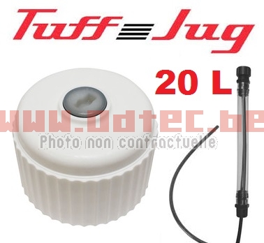 Bouchon standard avec tuyeau pour tuff jug 20 litres