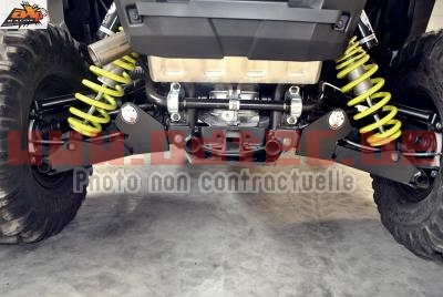 Protection de triangle arrière AXP Phd noir Polaris RZR900S (AX1355)
