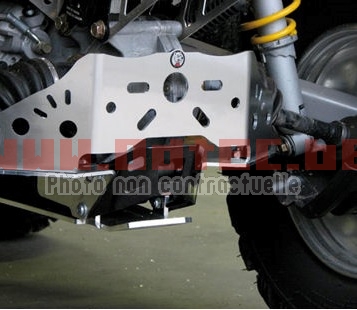 Protection arrière de triangle AXP ALU 2,5MM SPORTSMAN 500/800 (AX1034)