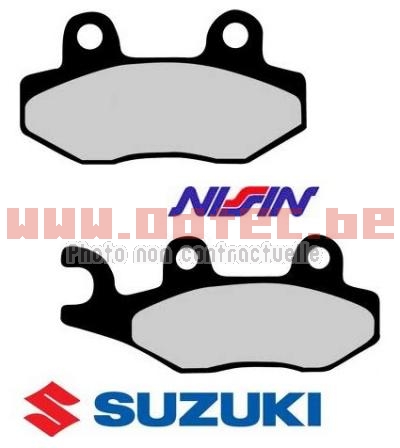 Plaquettes Nissin avant gauche Suzuki LTR-450