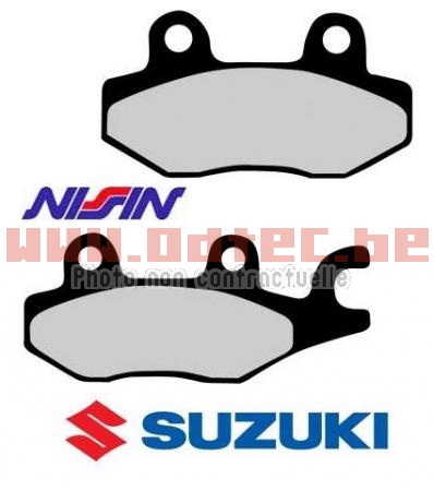 Plaquettes Nissin avant droite Suzuki LTR-450