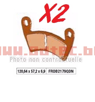 Plaquettes de frein FRDB2179QDN/MO397