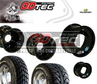 Pack GOLDSPEED DOUBLE ENTRE AXE BLACK SERIES (165/225)