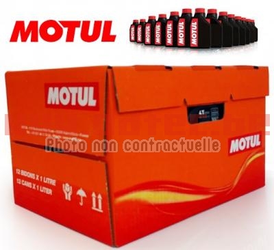 PACK Huile Motul 10W40 300 V Factory line 4 Temps (16 L)