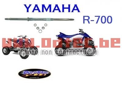 Axe arrière Durablue pour quads Yamaha RAPTOR 700 2+2