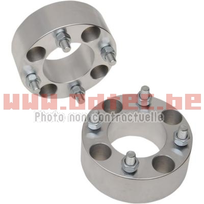 Elargisseurs de voies 2' (51 mm) ALUMINUM 4/110 (12MM X 1.25 STUD)