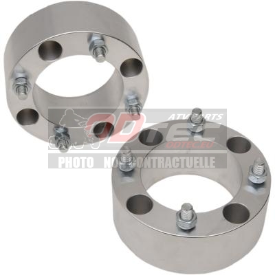 Elargisseurs de voies 2' (51 mm) ALUMINUM 4/115 (10MM X 1.25 STUD)