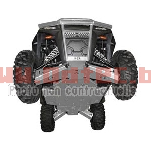 PROTECTION CHASSIS INTEGRALE ALU POUR POLARIS RZR & RZR S 800 DRAG'ON