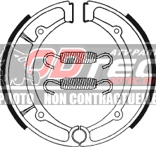 Machoires de frein ORGANQIUE ARRIEREYamaha GRIZZLY 600