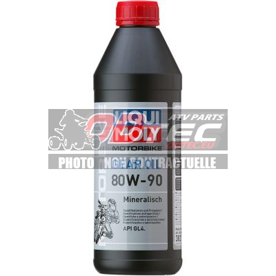 LIQUI MOLY  80W-90 MINERAL 1 L.  (TRANSMISSION)