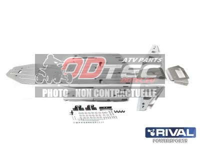 Kit Sabot complet RIVAL alu Polaris RZR 1000 XP/Turbo 16/19