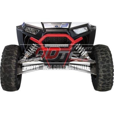 BUMPER MOOSE ACIER ROUGE POUR RZR 900 /1000 (2015/2016/2017/2018)