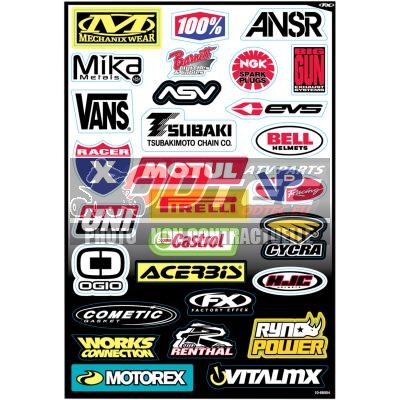 FACTORY EFFEX DECAL,SPONSOR KIT C