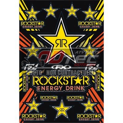 FACTORY EFFEX Rockstar DECAL RS STICKER KT
