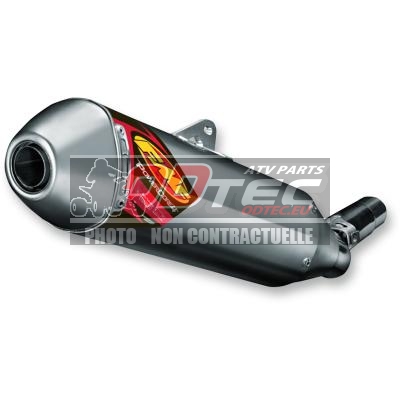 FMF POWERCORE 4 HEX SLIP-ON MUFFLER ALUMINUM YAMAHA RAPTOR 700