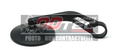 Rétroviseur Clubman embout de guidon noir LSL (homologation Euro 3) > 88 mm