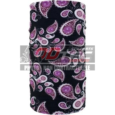 TOUR DE COU  ZAN HEADGEAR MOTLEY TUBE™ PAISLEY FLEECE LINED