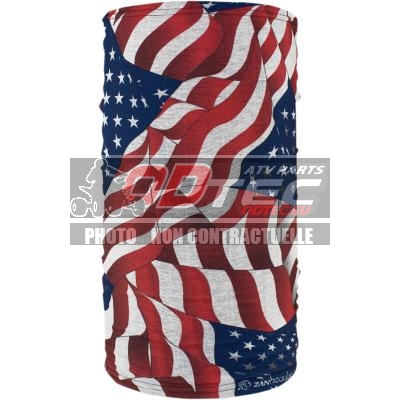 TOUR DE COU MOTLEY TUBE™ WAVY AMERICAN FLAG FLEECE LINED