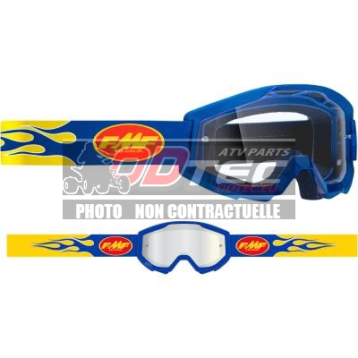 FMF VISION PowerCore Flame Goggles NV CLR