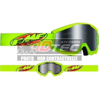 FMF VISION POWER Core Sand Goggles - Yellow - Smoke
