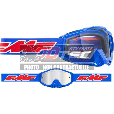 FMF VISION POWERBOMB GOGGLE ROCKET BL CLR