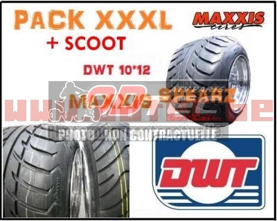 Pack ALU EXTRA LARGE X-XXL DWT RED LABEL SCOOT SUZ/KAWA/HONDA/TRITON...