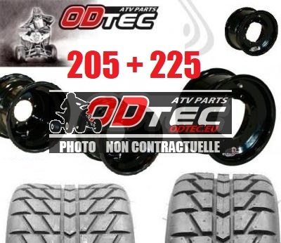 Pack GOLDSPEED DOUBLE ENTRE AXE BLACK SERIES & MAXXIS RL 205+225