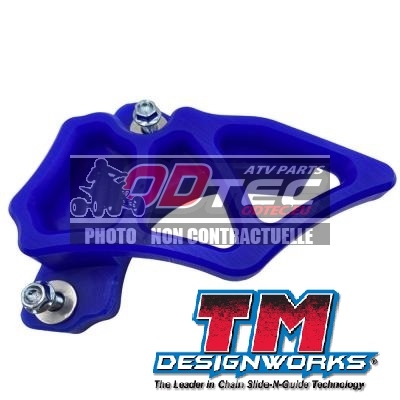 CARTER DE CHAINE BLEU EN PHD POUR YAMAHA YFZ 450R